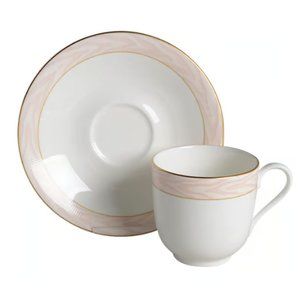 Mikasa Silk Moire Bone China Cup & Saucer Replacement Sets - BRAND NEW